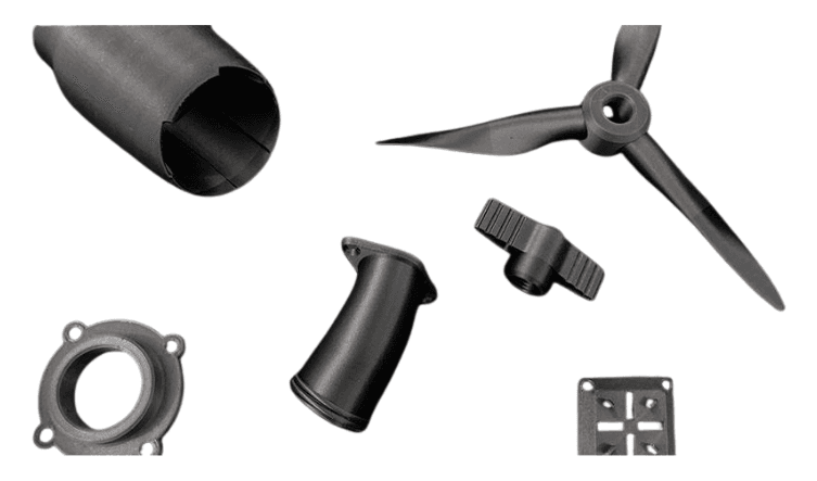 Manufactured parts protected by Ecostel