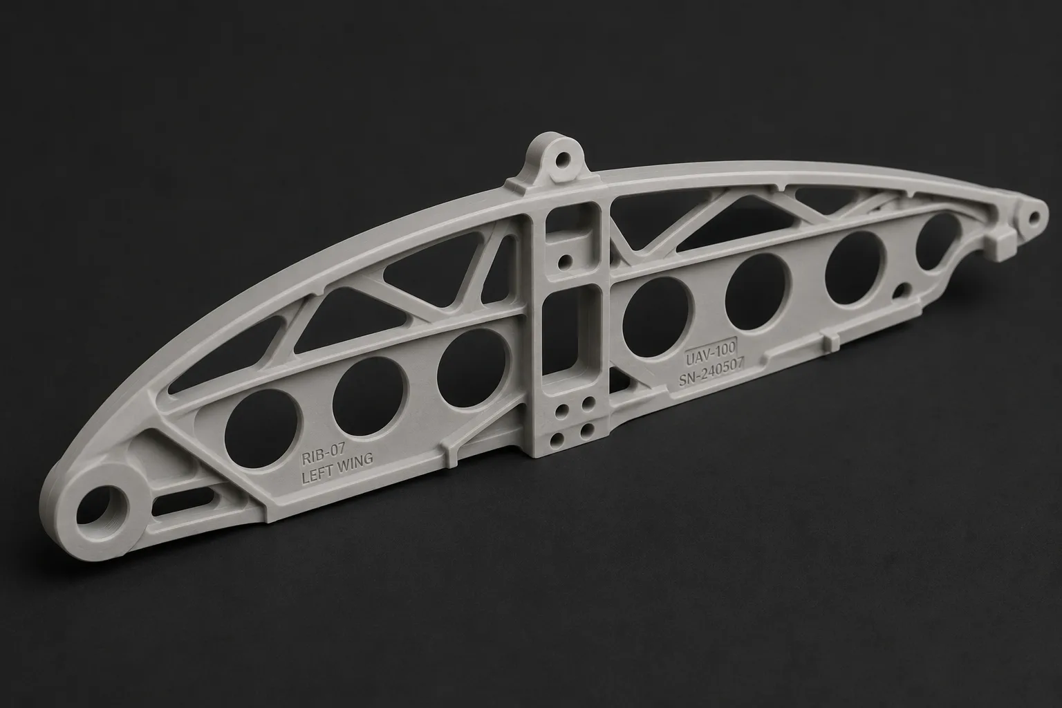 Cerakote-coated aerospace 3D-printed parts