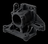 MJF 3D printed part