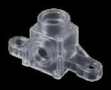 SLA 3D printed part