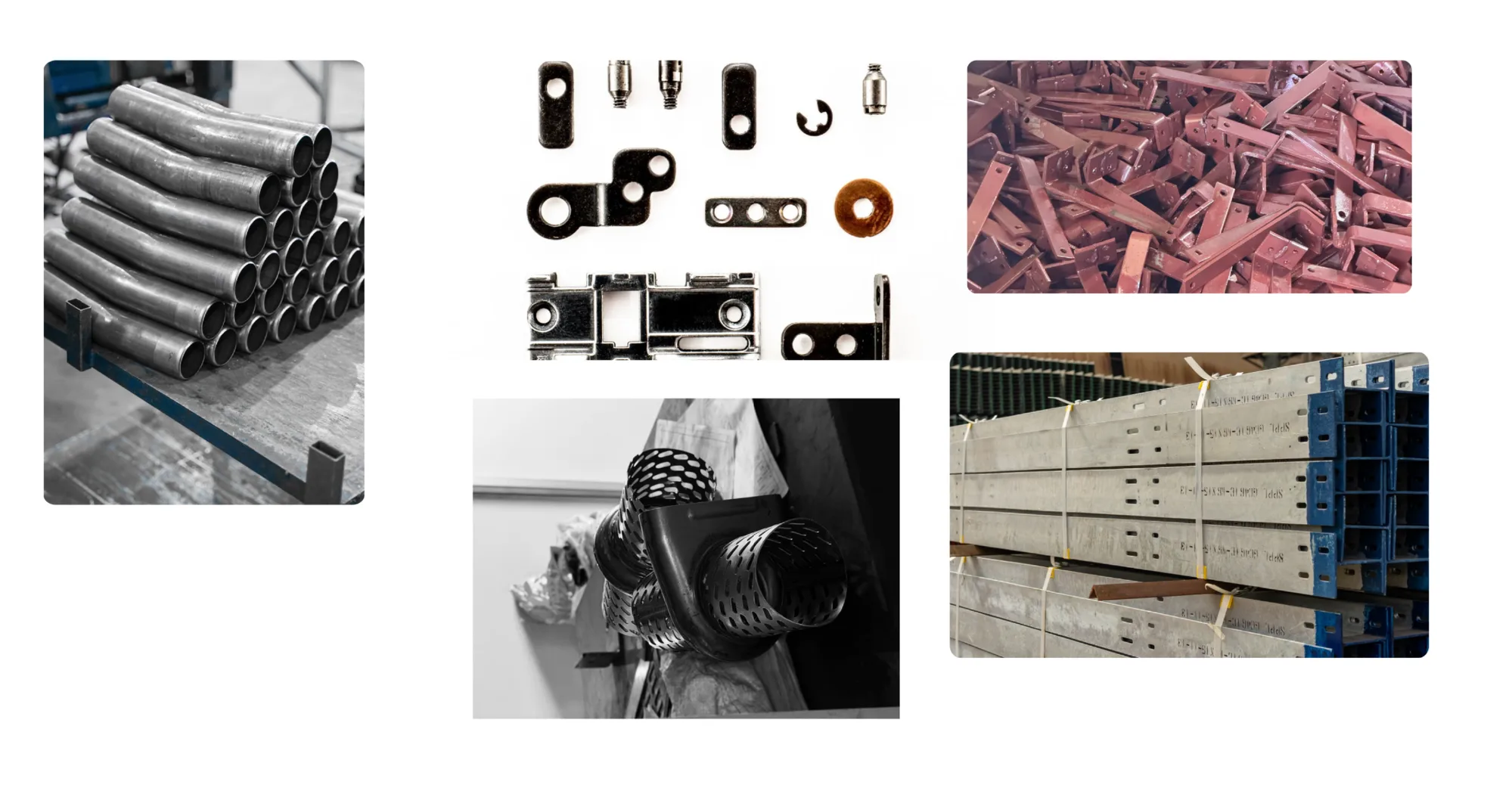 Sheet metal fabricated parts — collection 2